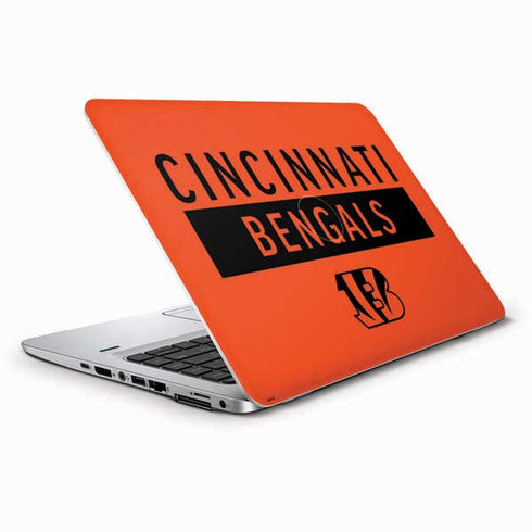NFL Cincinnati Bengals Orange Performance Series HP Elitebook Skin